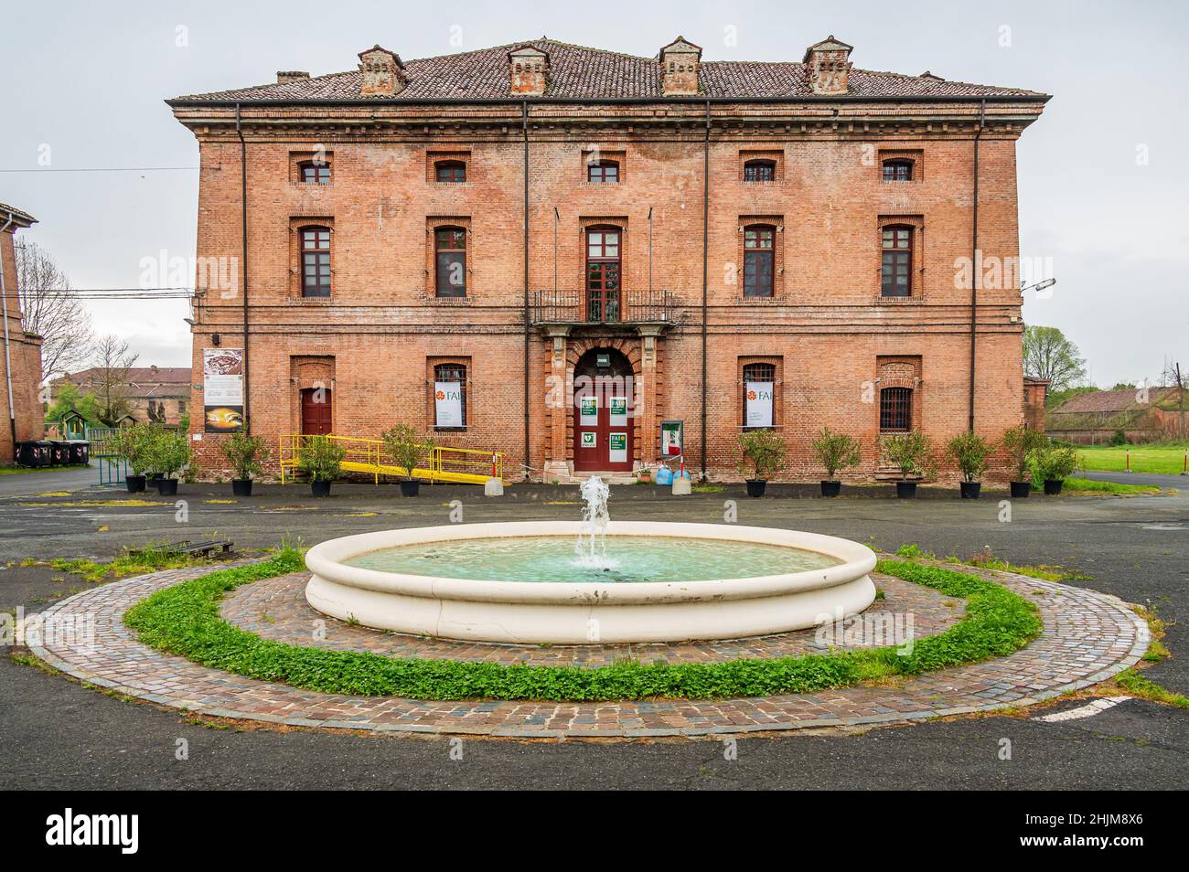 La Cittadella di Alessandria è una fortezza e cittadella di Alessandria, costruita nel 18th secolo dal Regno di Sardegna Foto Stock