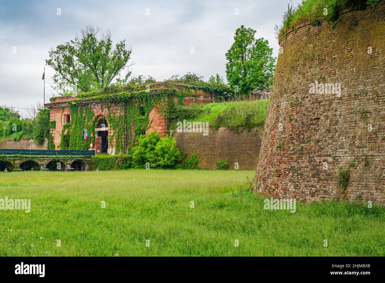 La Cittadella di Alessandria è una fortezza e cittadella di Alessandria, costruita nel 18th secolo dal Regno di Sardegna Foto Stock