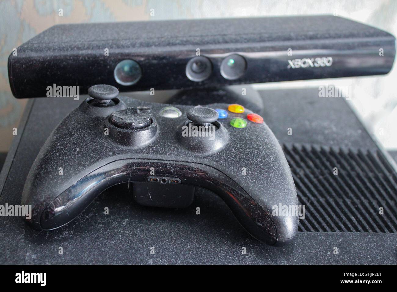 Xbox 360 Microsoft + Kinect + 2Controller + Gioco calcio +