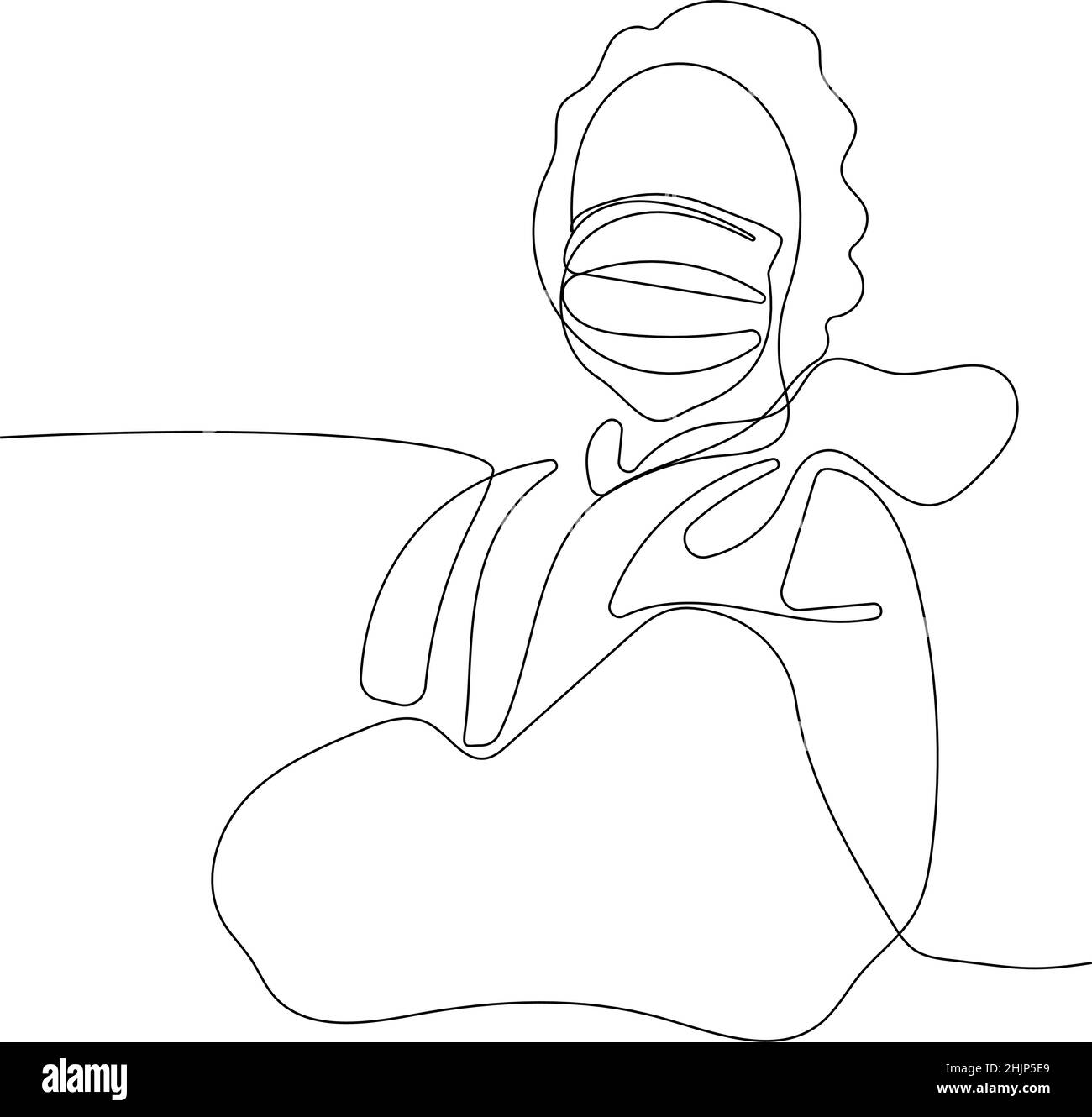 Combattere le conseguenze epidemiche del coronavirus Illustrazione Vettoriale