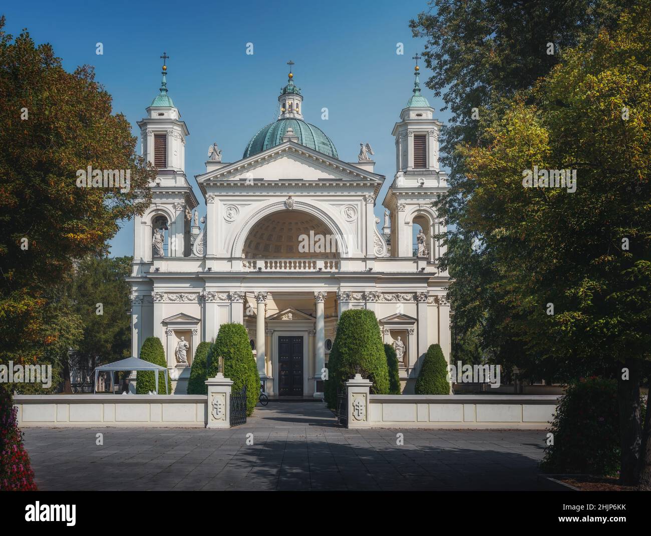 Chiesa di Sant'Anna a Wilanow - Varsavia, Polonia Foto Stock