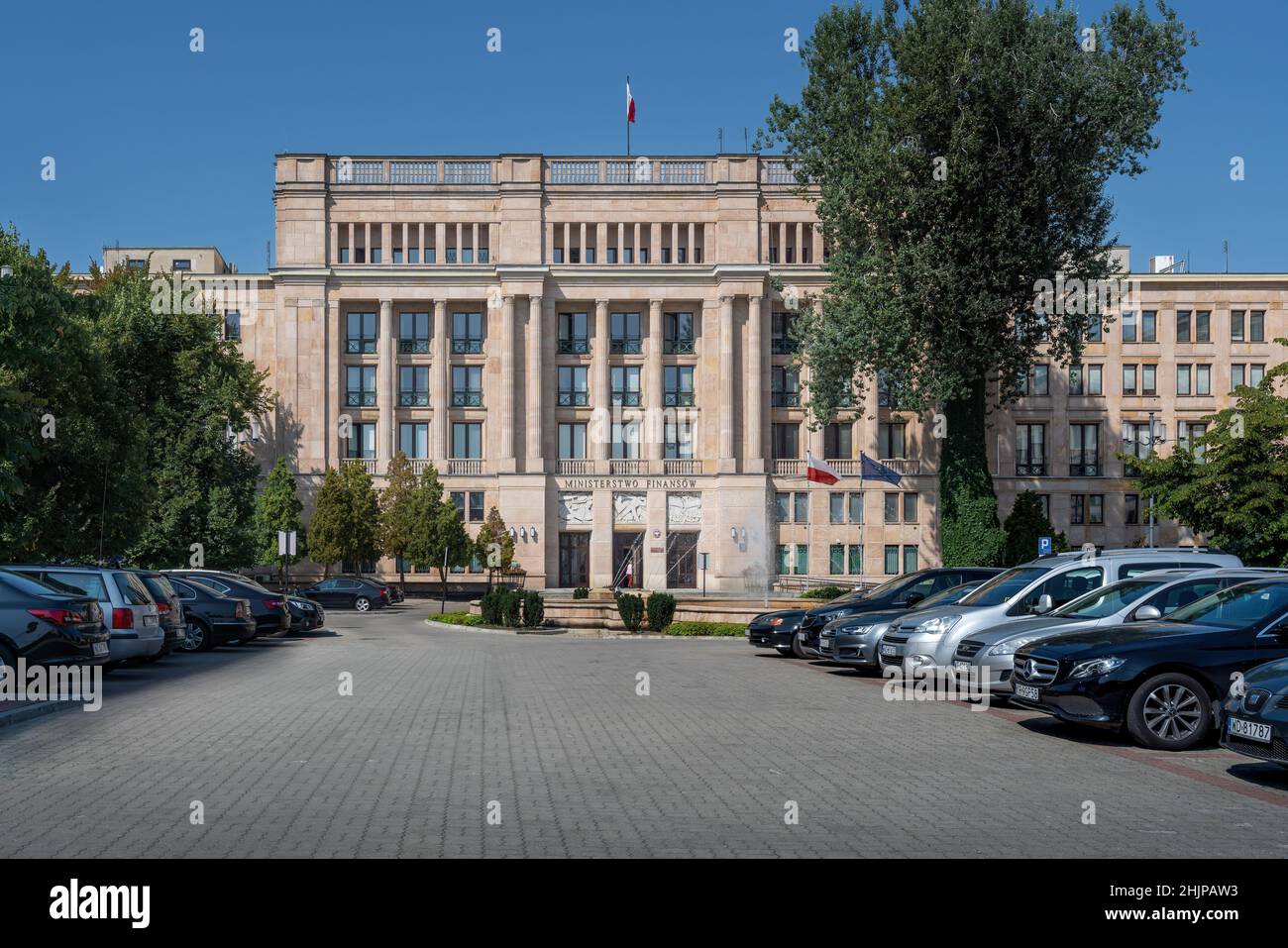 Ministero delle Finanze - Varsavia, Polonia Foto Stock
