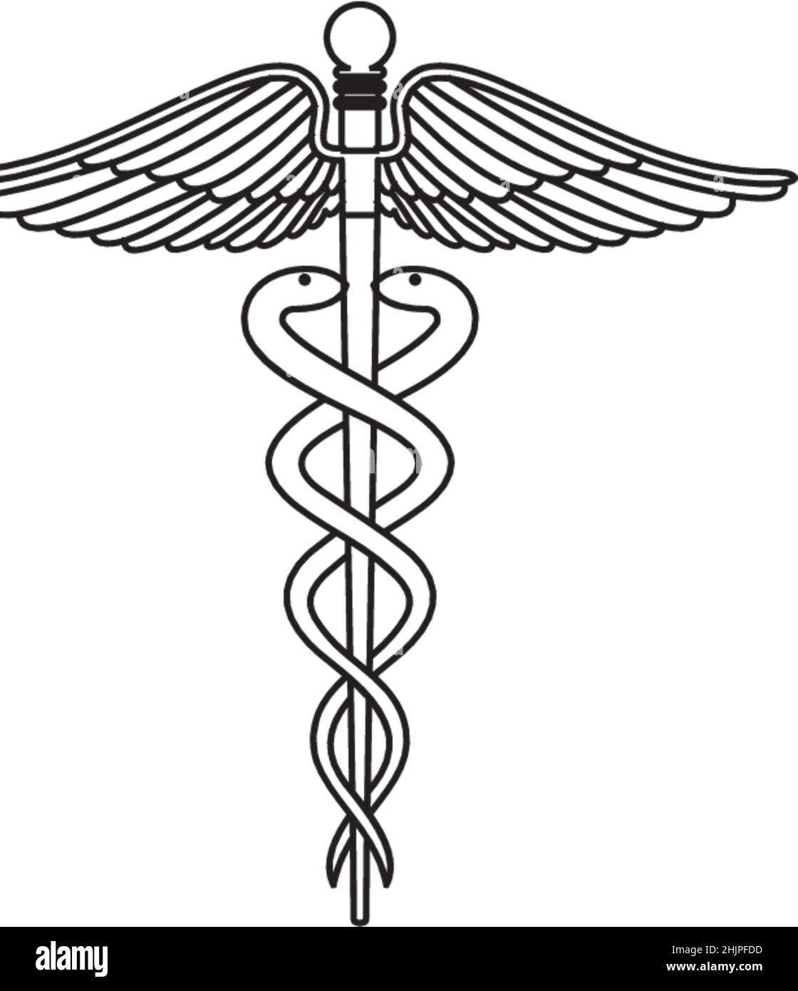 Un logo che esprime controllo, potenza e controllo Illustrazione Vettoriale
