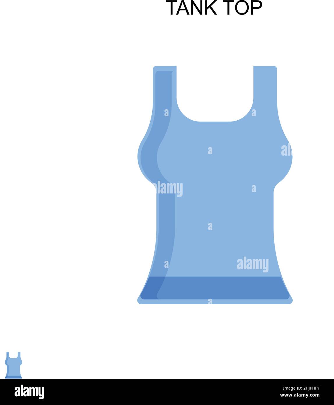 Icona vettore semplice sul serbatoio. Modello di disegno del simbolo di illustrazione per l'elemento dell'interfaccia utente mobile Web. Illustrazione Vettoriale