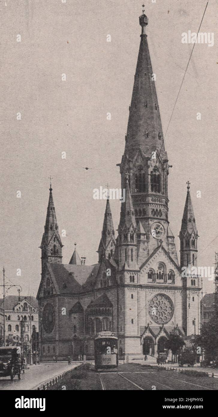 Memoriale del primo imperatore tedesco. Berlino (1923) Foto Stock