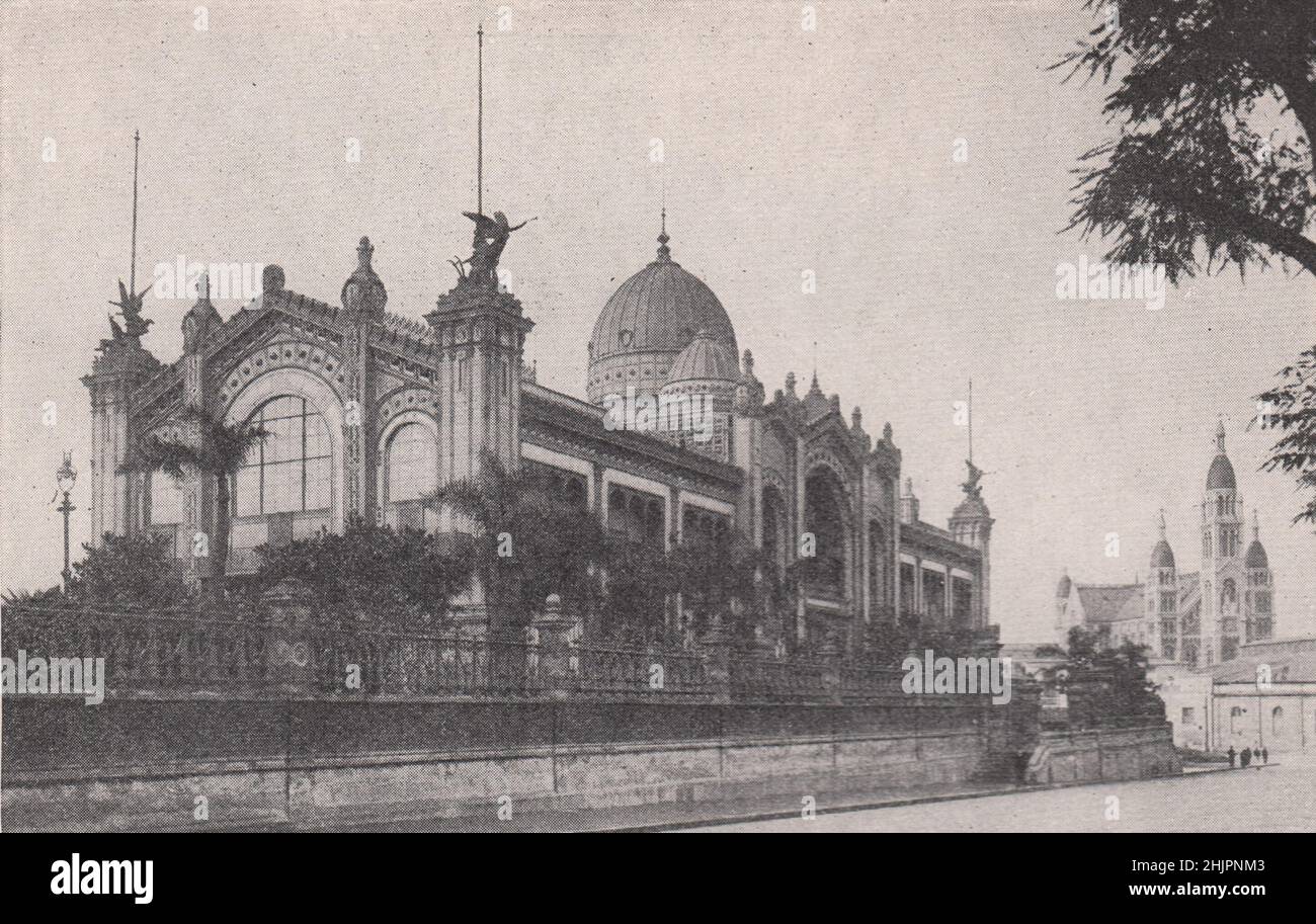 Scusa edificio che ospita il Museo di belle arti Argentina. Buenos Aires (1923) Foto Stock