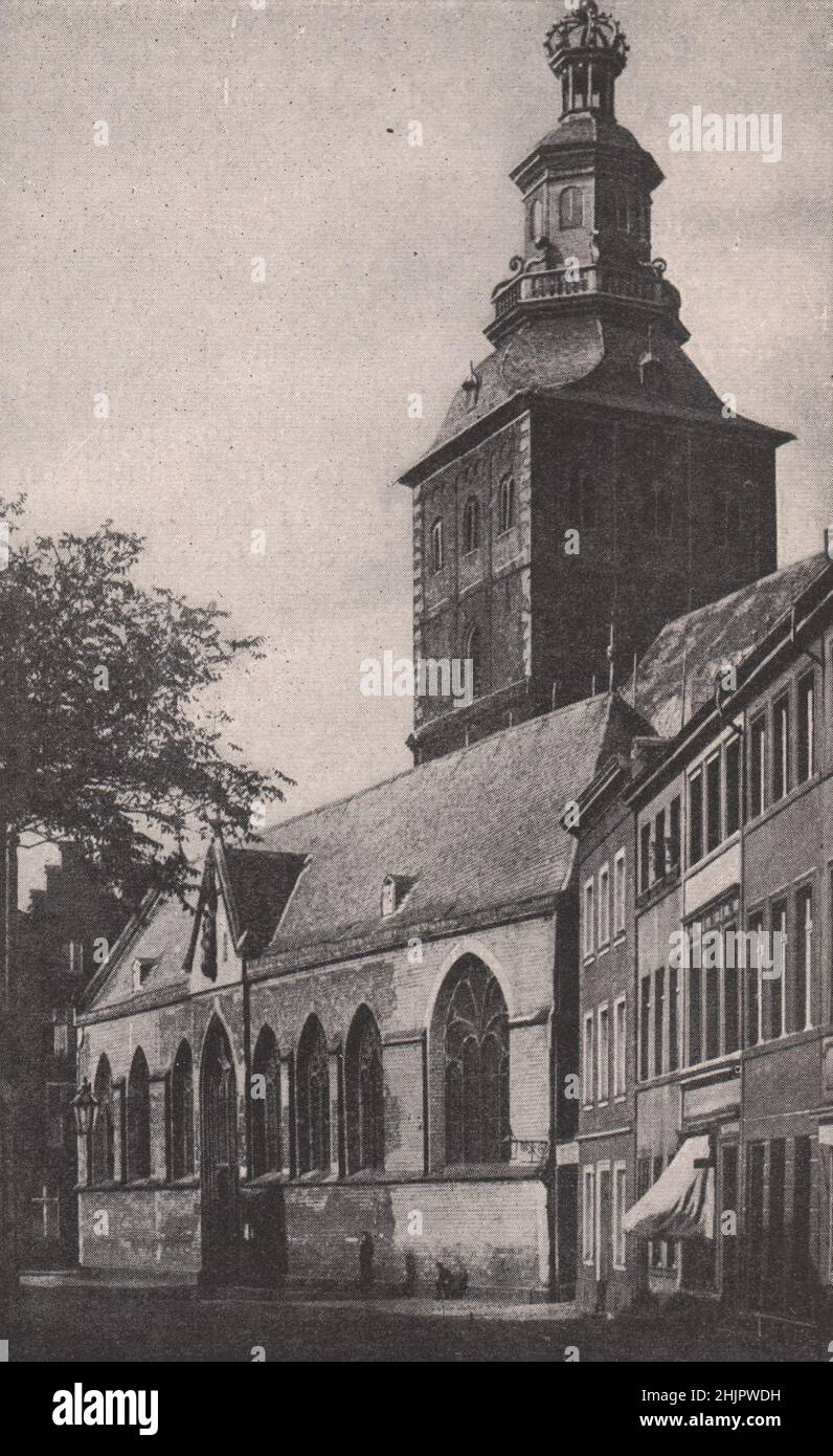 XI secolo chiesa di S. Ursula. Germania. Colonia (1923) Foto Stock