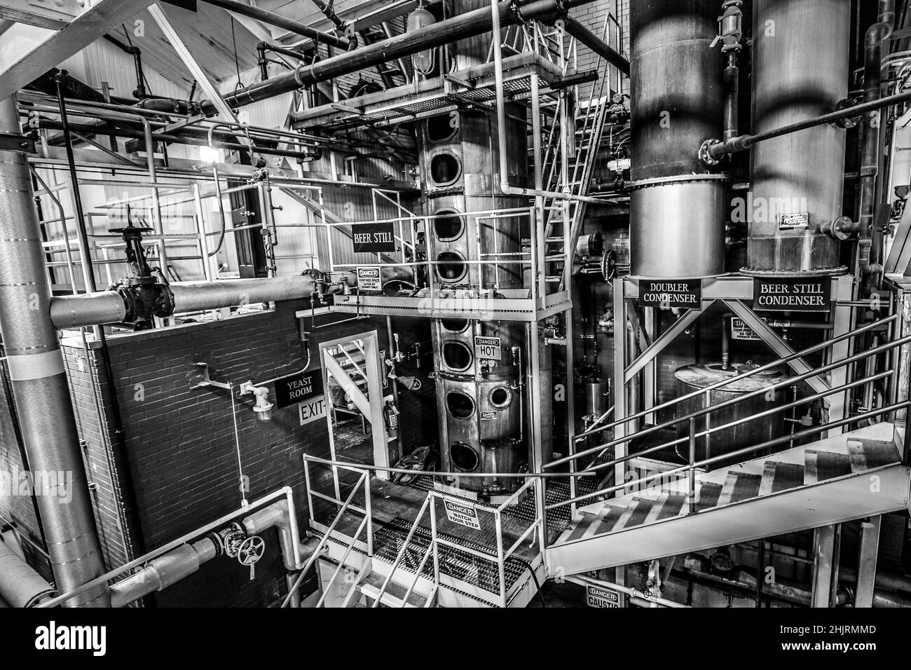 Visita alla distilleria della distilleria Four Roses. Foto Stock