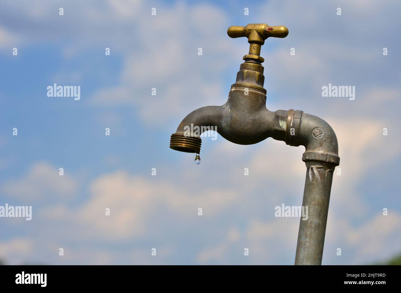 Scarsità d'acqua Foto Stock