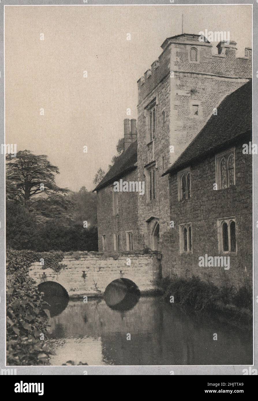 Ightham Mote House. Kent (1913) Foto Stock