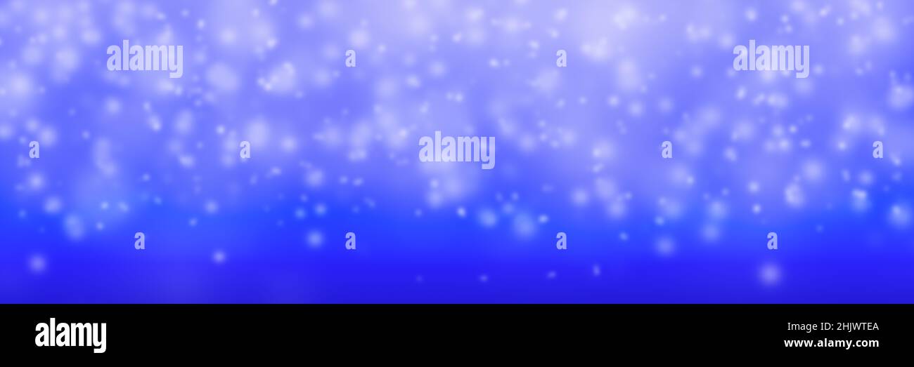 Immagine di sfondo sfocata con effetto bokeh come banner panorama Foto Stock