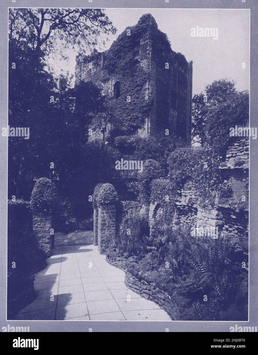 Il Castello di Keep, Guildford . Surrey (1923) Foto Stock