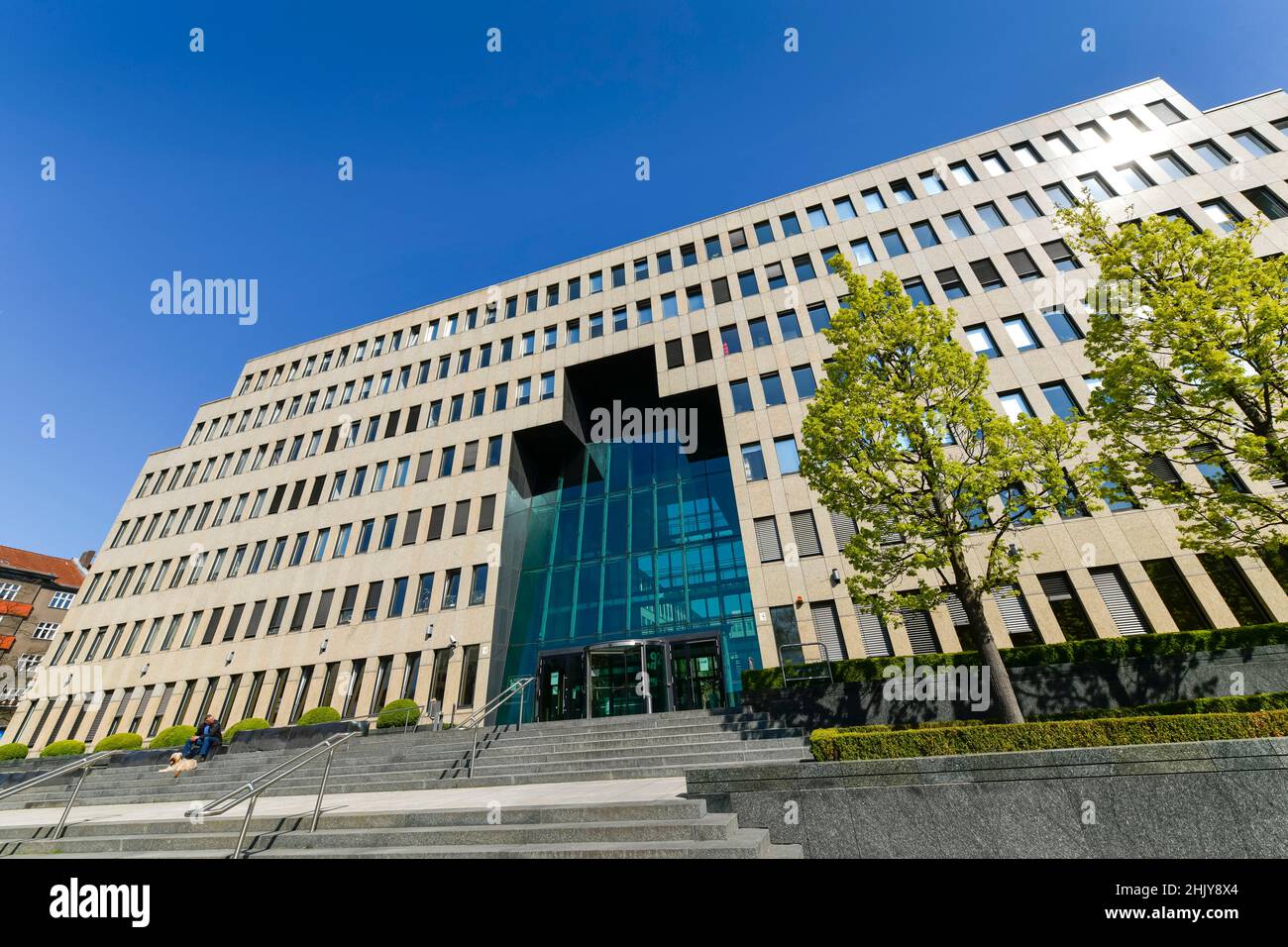 Deutsche Rentenversicherung, Knobelsdorffstraße, Westend, Charlottenburg di Berlino, Deutschland Foto Stock