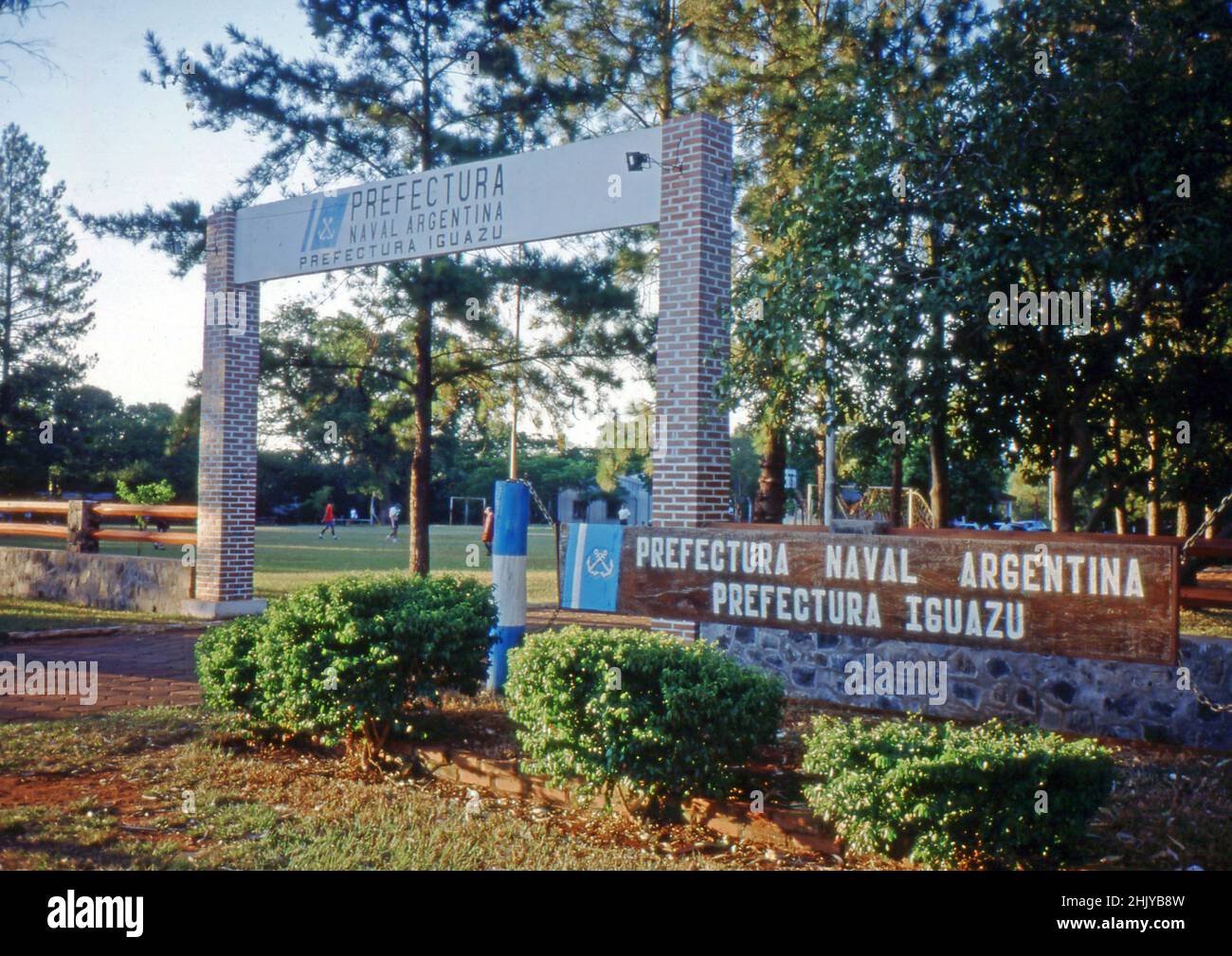 Puerto Iguazù, Distretto Misiones, Argentina (scannerizzato da colorslide) Foto Stock