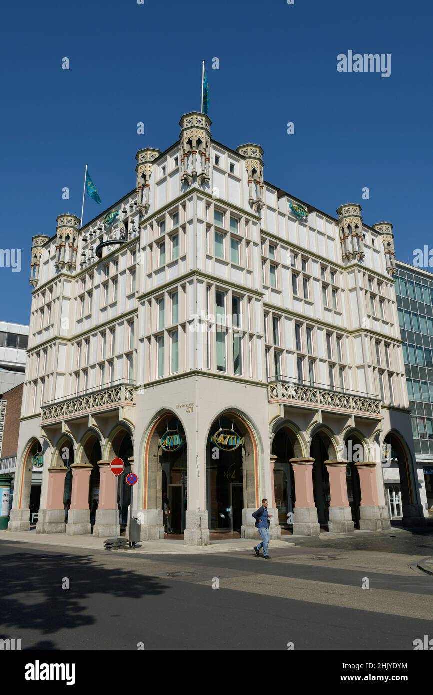 4711 Stammhaus, Glockengasse, Köln, Nordrhein-Westfalen, Deutschland Foto Stock