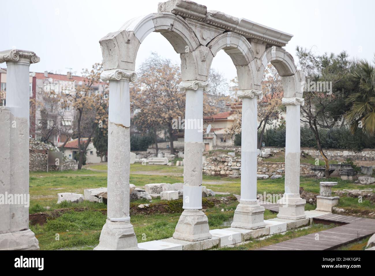 Thiatira, le sette Chiese dell'Apocalisse Foto Stock