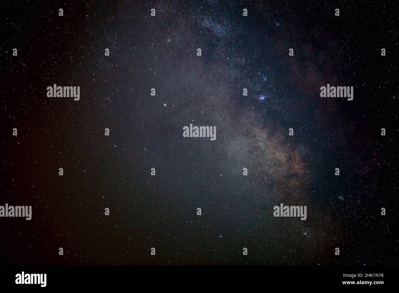 Il Sagittario Star Cloud nel modo lattiginoso Foto Stock