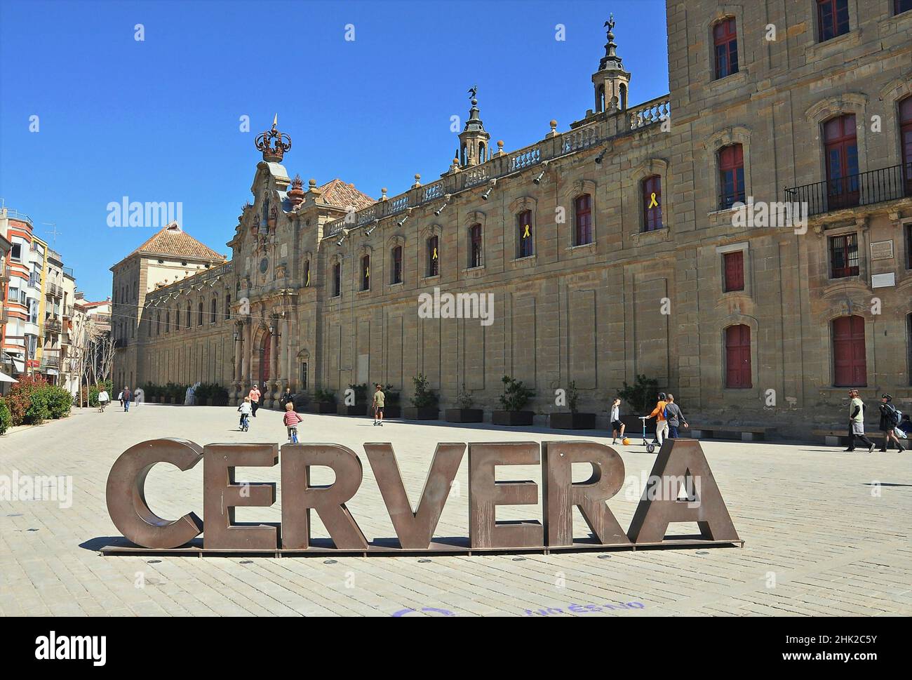 Università di Cervera nella regione di la Segarra, provincia di Lleida, Catalogna, Spagna Foto Stock
