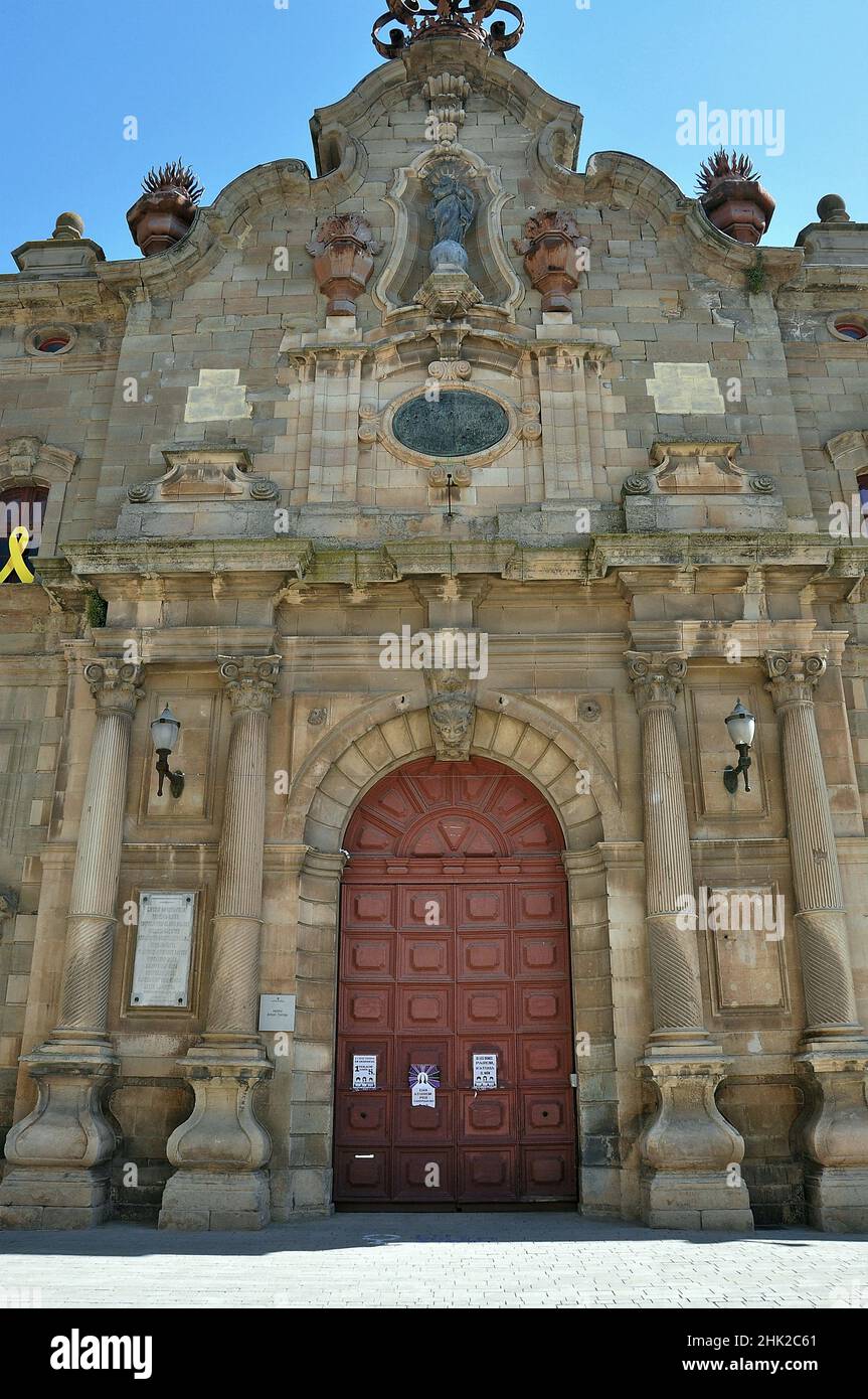 Università di Cervera nella regione di la Segarra, provincia di Lleida, Catalogna, Spagna Foto Stock