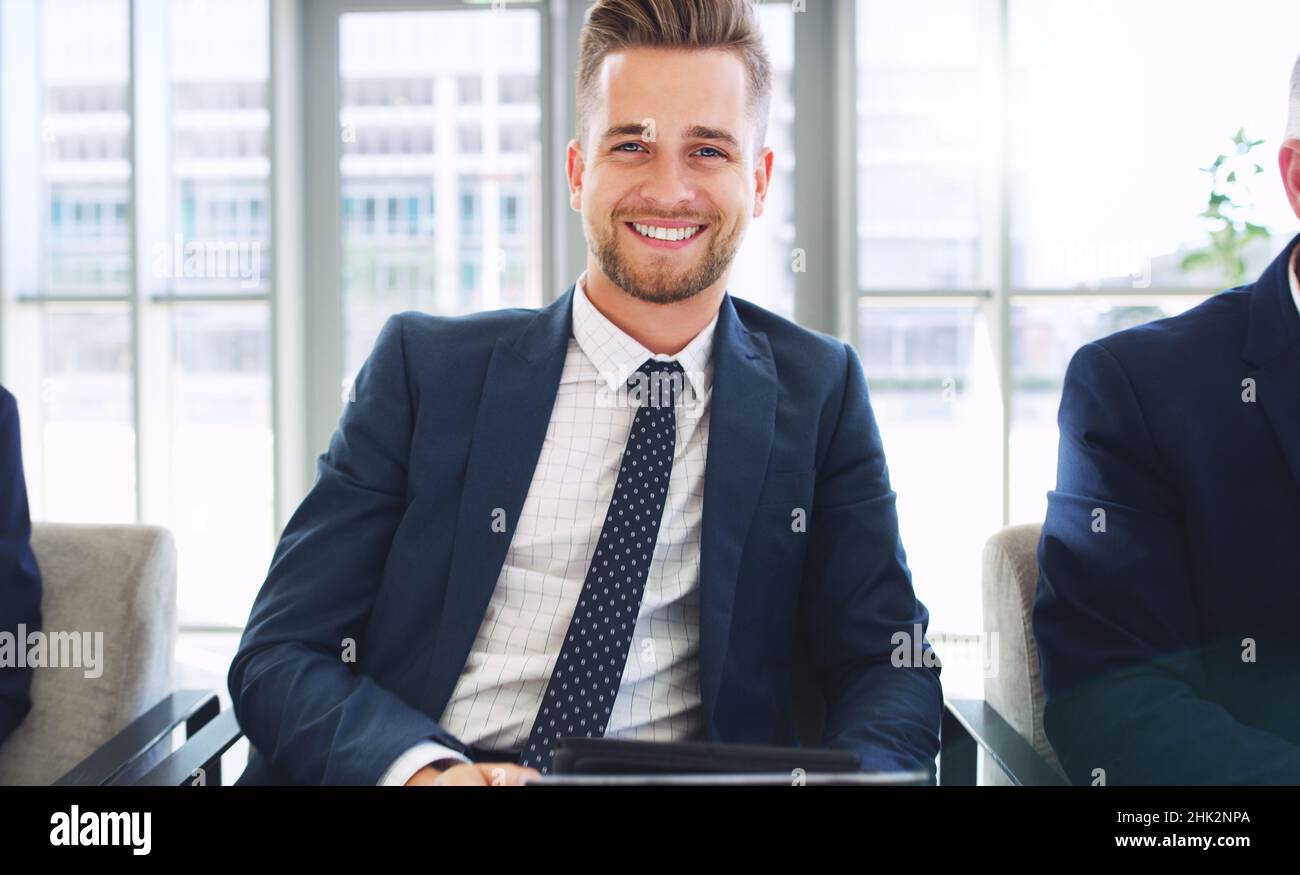 Non posso aspettare la mia prossima avventura di lavoro Foto Stock