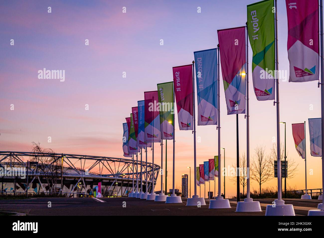 London Stadium, Stratford, East London, Regno Unito Foto Stock
