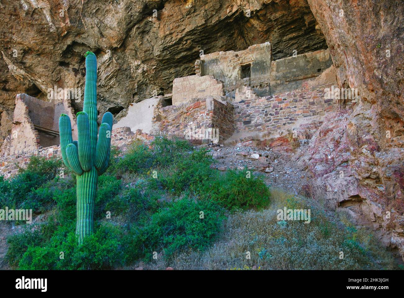 Tonto National Monument, Arizona, USA Foto Stock