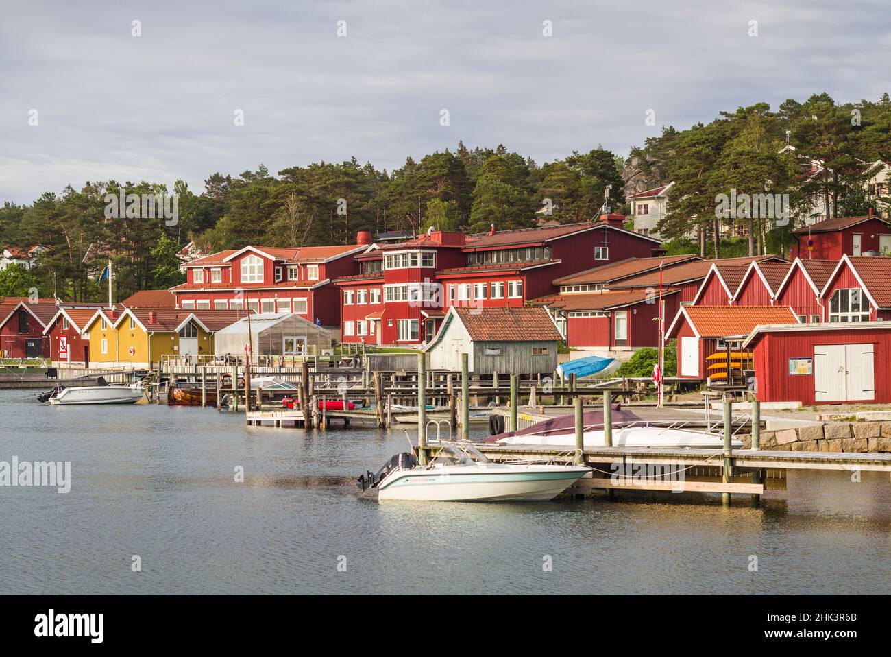 Svezia, Bohuslan, Tjorn Island, Tjorn, Goteborg University Love Center Foto Stock