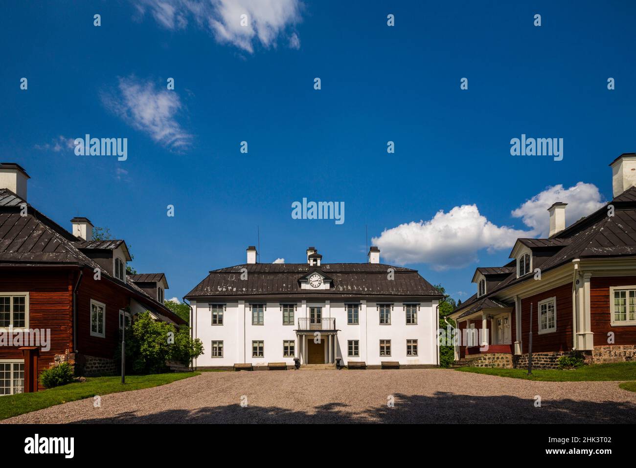 Svezia, Vastmanland, Angelsberg, Angelsberg Bruk, 18th secolo fucina di ferro, ex residenza del proprietario Foto Stock