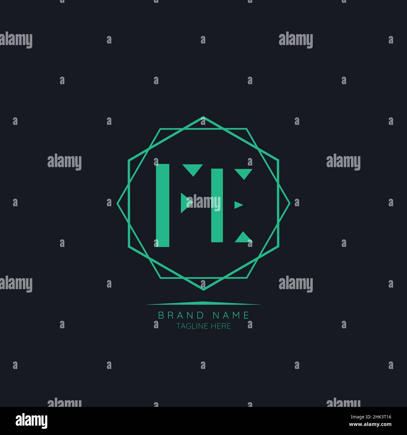 Moderno di lusso FE lettera Business Logo Design Alphabet icona Vector Symbol. Modello creativo con logo a lettere minimale. Illustrazione Vettoriale