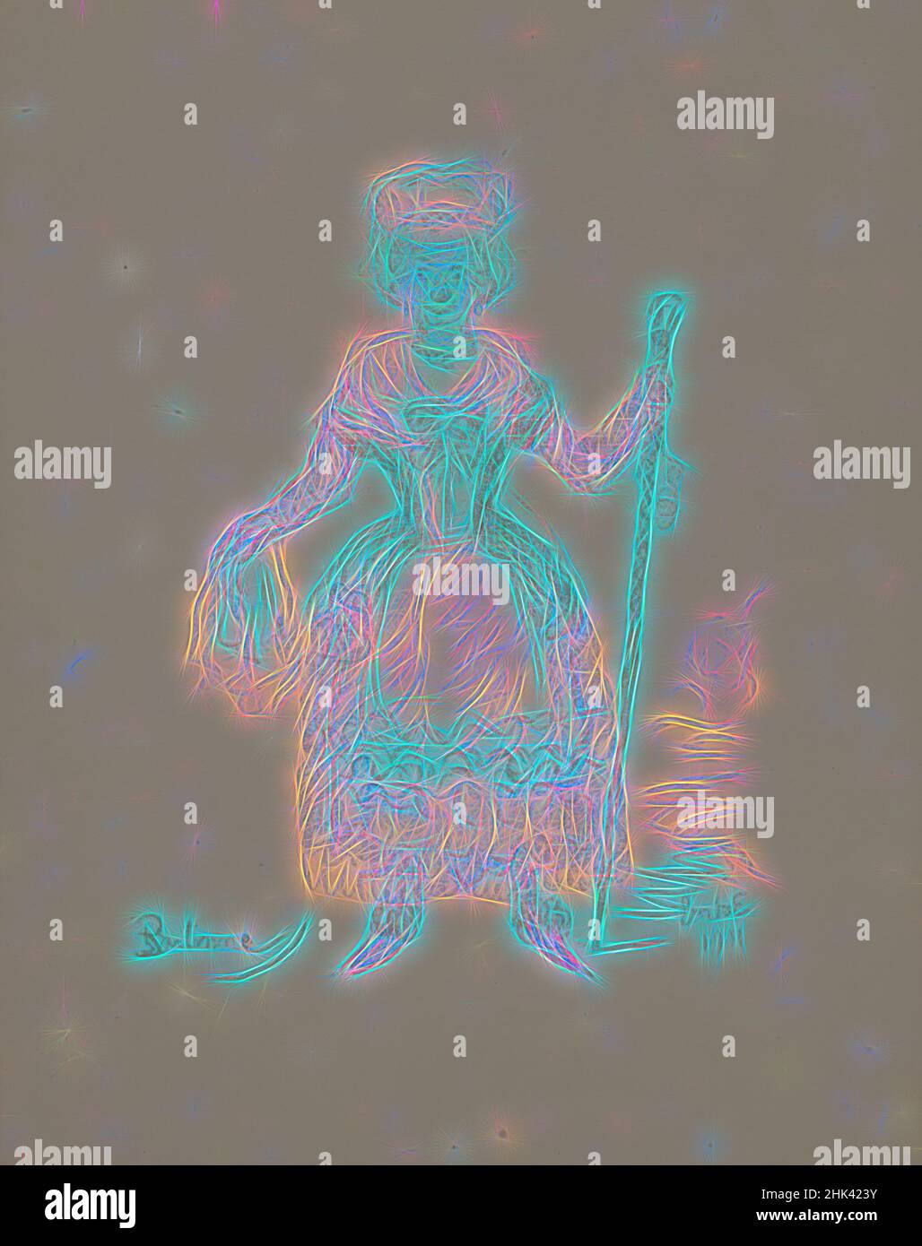 Ispirato da la gamme d'amour, James Ensor, 1929, opere letterarie, 1929, Arte belga, reinventata da Artotop. L'arte classica reinventata con un tocco moderno. Design di calda e allegra luminosità e di raggi di luce. La fotografia si ispira al surrealismo e al futurismo, abbracciando l'energia dinamica della tecnologia moderna, del movimento, della velocità e rivoluzionando la cultura Foto Stock