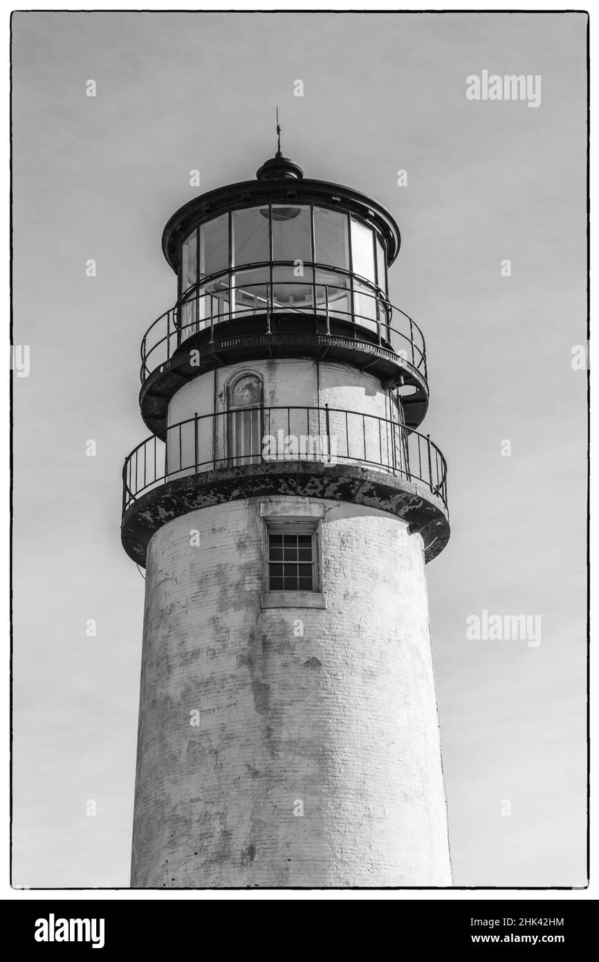 USA, Massachusetts, Cape Cod, North Truro. Highland Light. Foto Stock