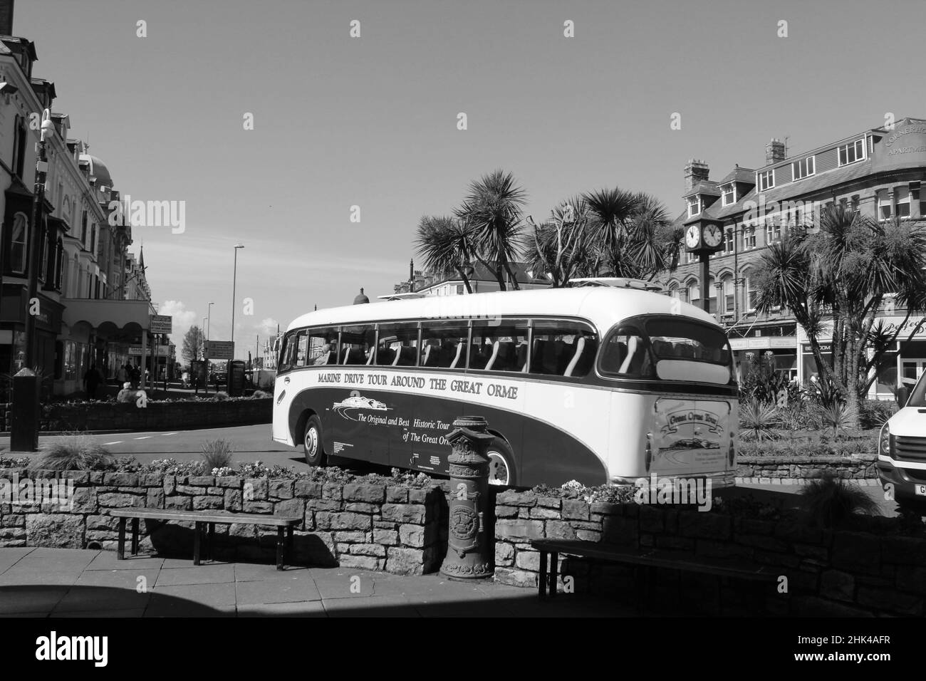 Llandudno è una famosa località balneare sulla costa settentrionale del galles Foto Stock