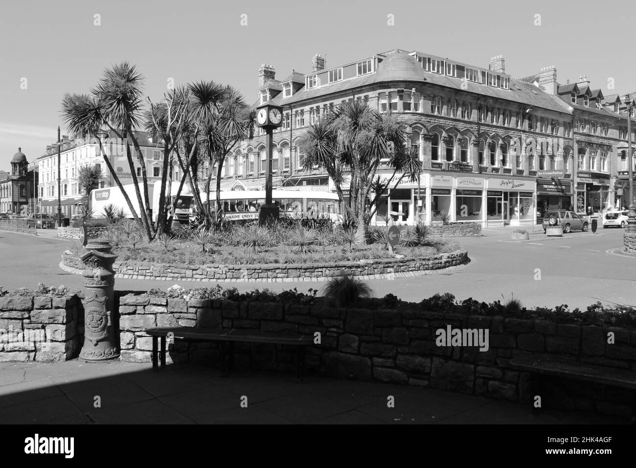 Llandudno è una famosa località balneare sulla costa settentrionale del galles Foto Stock