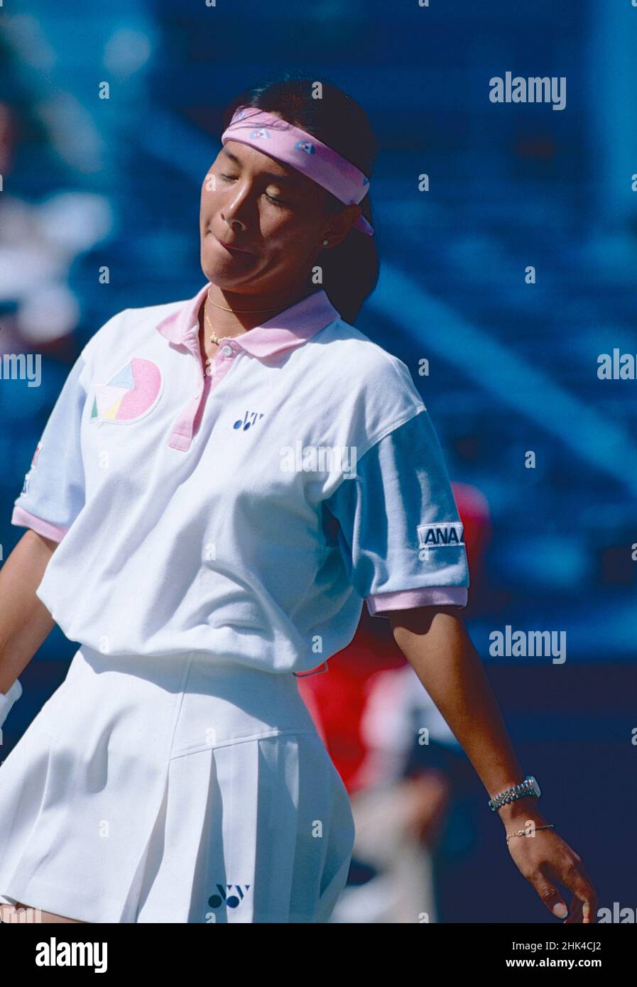 Tennista giapponese Kimiko Date, US Open 1994 Foto Stock