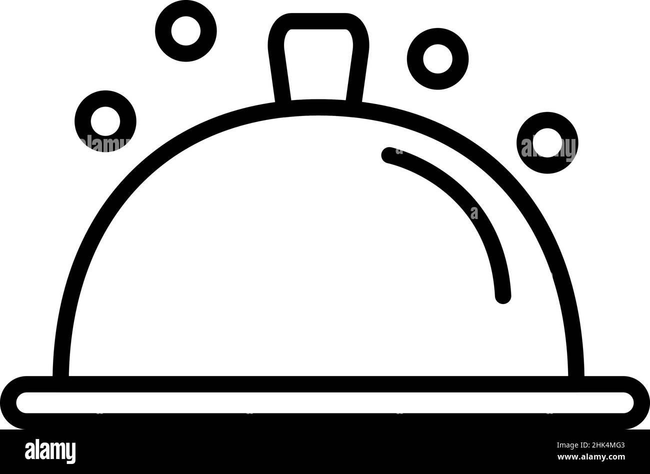 Icona della barra delle applicazioni su sfondo bianco, illustrazione vettoriale Illustrazione Vettoriale