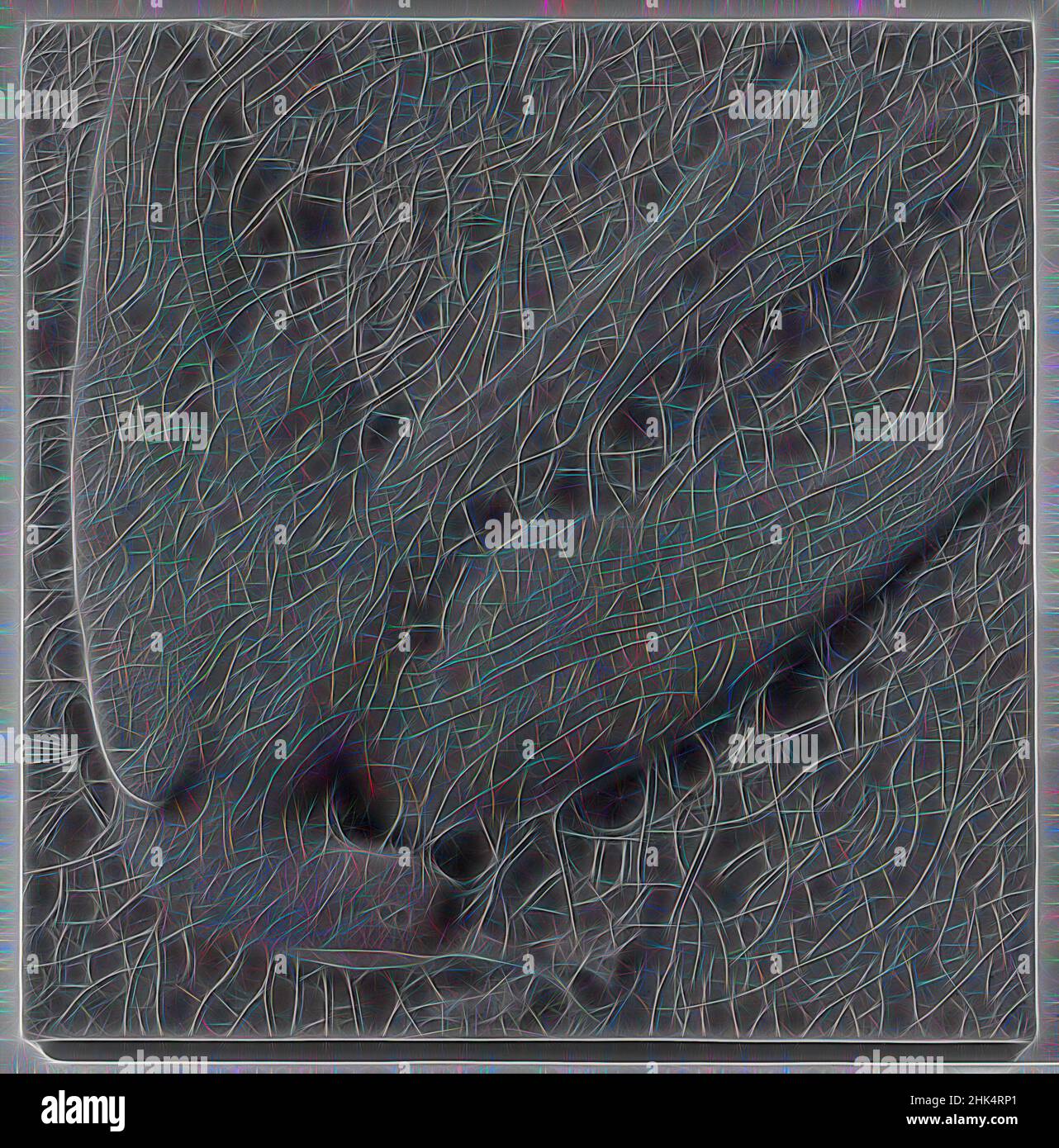 Ispirato a tegole, terracotta smaltata, 1879, 6 1/8 x 6 1/8 pollici, 15,6 x 15,6 cm, 1879, tilemaker americano, uccello, terracotta, Glassed, Robertson, Tile, Reimagined by Artotop. L'arte classica reinventata con un tocco moderno. Design di calda e allegra luminosità e di raggi di luce. La fotografia si ispira al surrealismo e al futurismo, abbracciando l'energia dinamica della tecnologia moderna, del movimento, della velocità e rivoluzionando la cultura Foto Stock