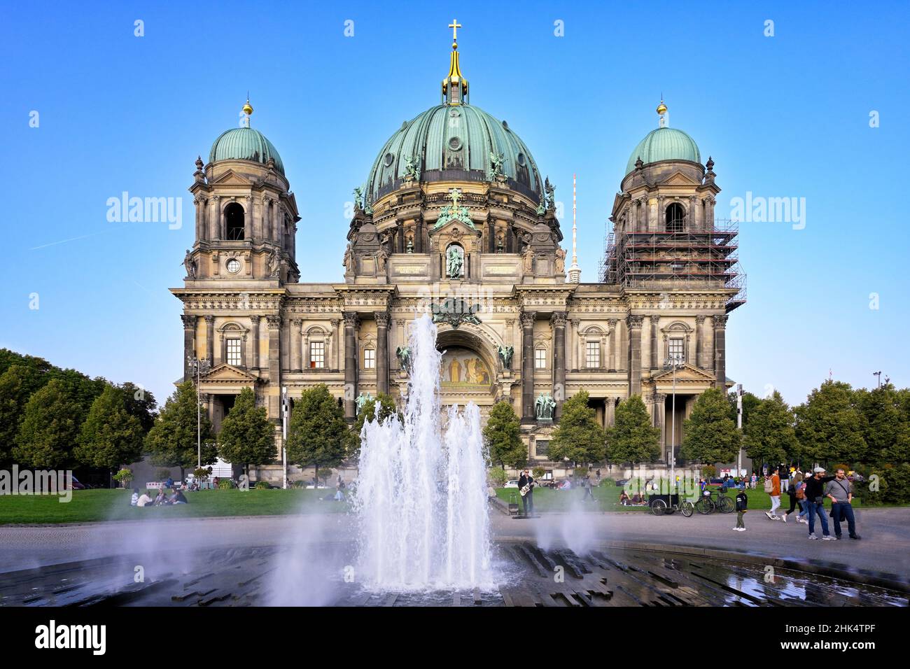 Cattedrale di Berlino, Patrimonio dell'Umanità dell'UNESCO, Isola dei Musei, Unter den Linden, Berlino, Germania, Europa Foto Stock