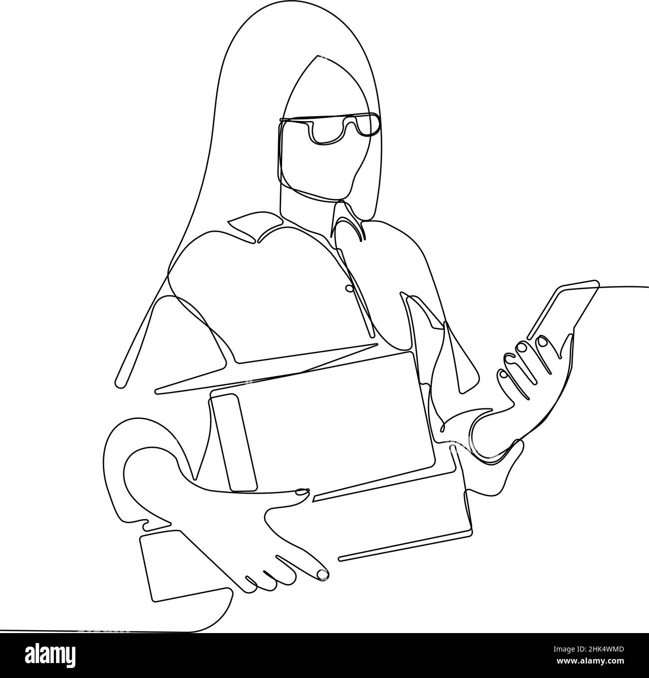 licenziamento o perdita di affari Illustrazione Vettoriale