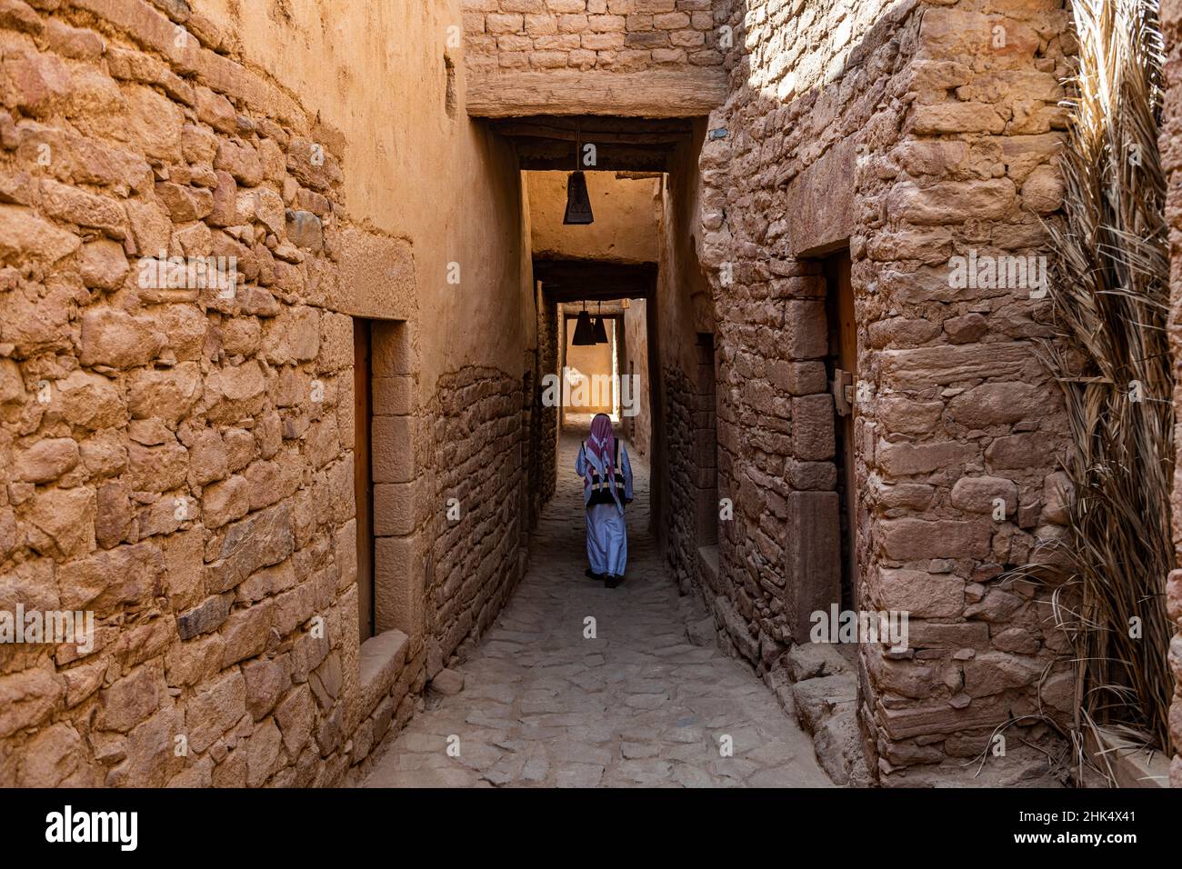 La città vecchia di al Ula, Regno dell'Arabia Saudita, Medio Oriente Foto Stock