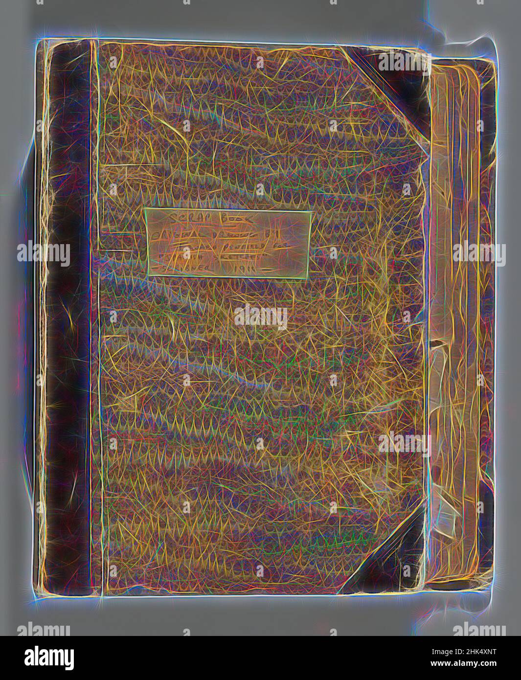 Ispirato da Sketch of a Spanish Man, Edward Penfield, americano, 1866-1925, acquerello e grafite su media grammatura, bianco sporco, moderatamente testurizzato, carta ovatta, 1906, Foglio: 11 1/2 x 7 3/4 pollici, 29,2 x 19,7 cm, americano, carattere, disegno, linee sottili, Grafite, fotografie, ritratto, libro di schizzo, reinventato da Artotop. L'arte classica reinventata con un tocco moderno. Design di calda e allegra luminosità e di raggi di luce. La fotografia si ispira al surrealismo e al futurismo, abbracciando l'energia dinamica della tecnologia moderna, del movimento, della velocità e rivoluzionando la cultura Foto Stock