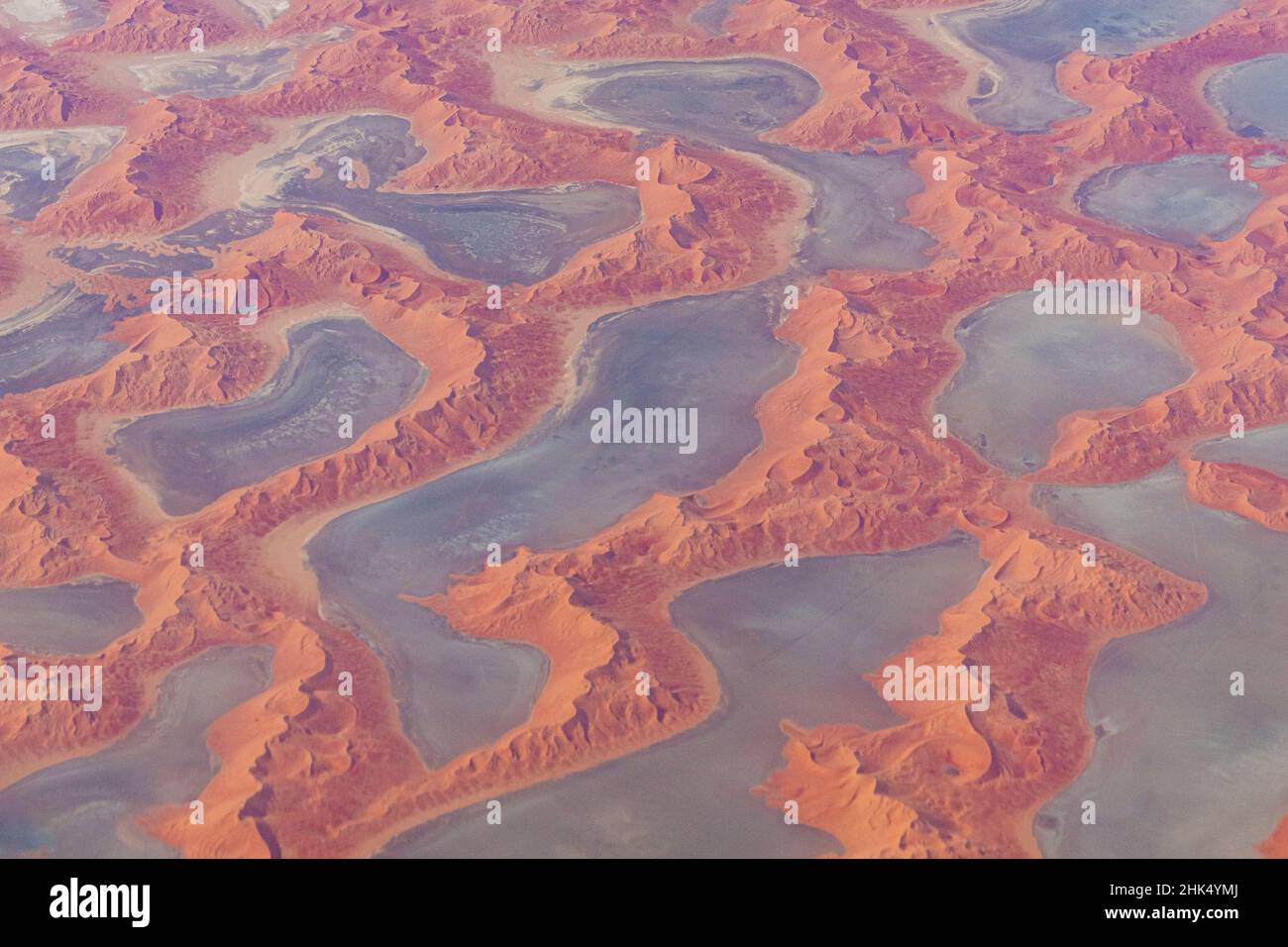 Antenna del Rub al Khali, il quartiere vuoto, Regno dell'Arabia Saudita, Medio Oriente Foto Stock