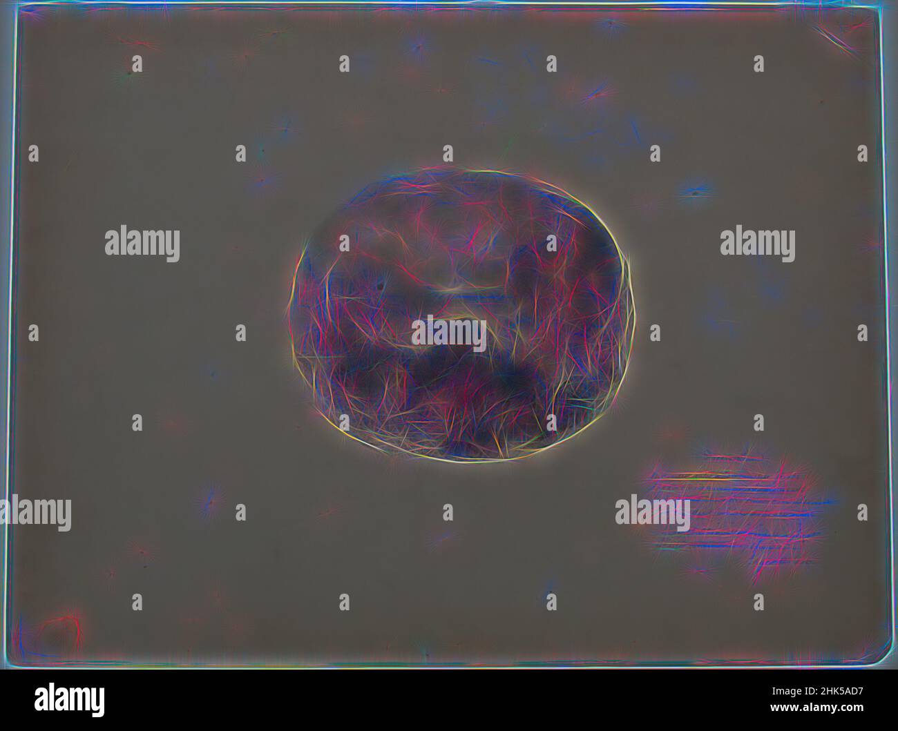 Ispirato a Landscape Vignette, William Trost Richards, americano, 1833-1905, grafite su carta pesante, n.d., foglio: 11 9/16 x 15 1/4 pollici, 29,4 x 38,7 cm, reinventato da Artotop. L'arte classica reinventata con un tocco moderno. Design di calda e allegra luminosità e di raggi di luce. La fotografia si ispira al surrealismo e al futurismo, abbracciando l'energia dinamica della tecnologia moderna, del movimento, della velocità e rivoluzionando la cultura Foto Stock