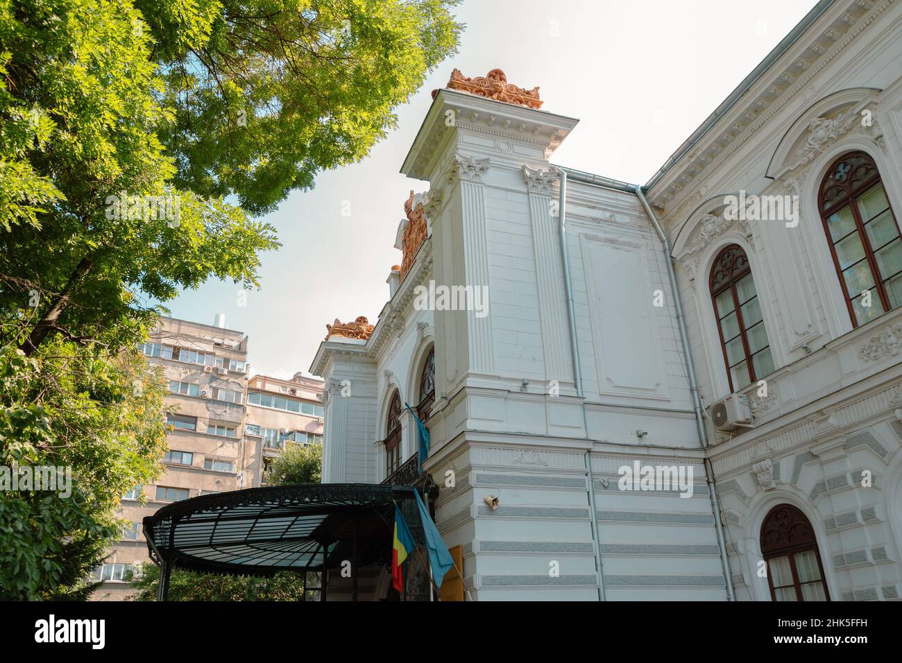 Bucarest, Romania - 27 luglio 2019 : Museo del comune di Bucarest Foto Stock