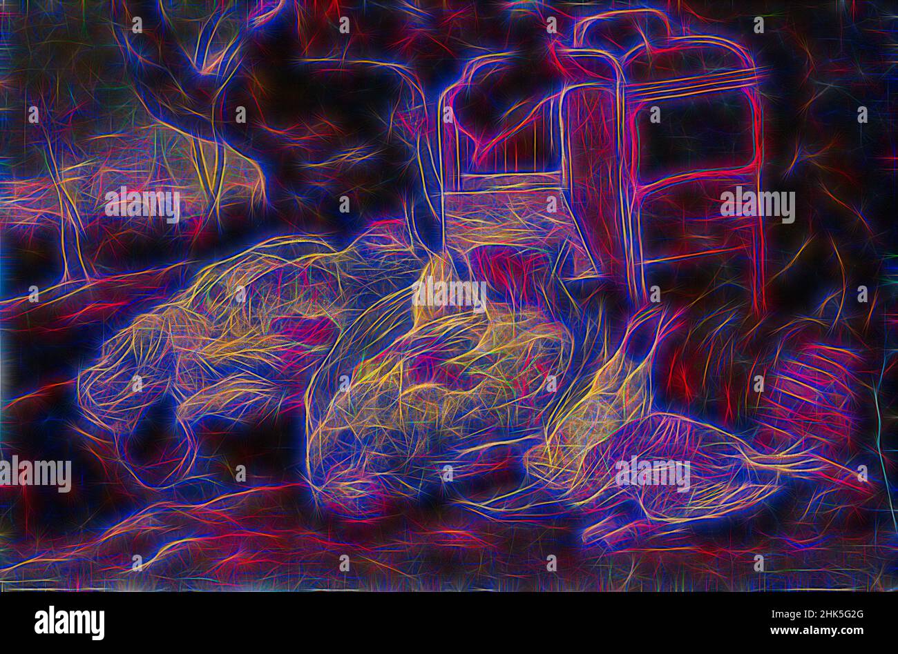 Ispirato da una vita morta con uccelli morti, una gabbia e una rete, Jan Fijt, attribuita a.. 1645 - 1650, reinventato da Artotop. L'arte classica reinventata con un tocco moderno. Design di calda e allegra luminosità e di raggi di luce. La fotografia si ispira al surrealismo e al futurismo, abbracciando l'energia dinamica della tecnologia moderna, del movimento, della velocità e rivoluzionando la cultura Foto Stock Ispirato da una vita morta con uccelli morti, una gabbia e una rete, Jan Fijt, attribuita a.. 1645 - 1650, reinventato da Artotop. L'arte classica reinventata con un tocco moderno. Design di calda e allegra luminosità e di raggi di luce. La fotografia si ispira al surrealismo e al futurismo, abbracciando l'energia dinamica della tecnologia moderna, del movimento, della velocità e rivoluzionando la cultura Foto Stock