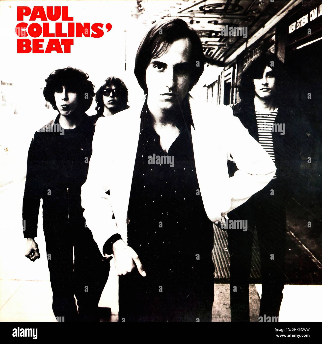 Copertina Vintage vinyl record - Paul Collins' Beat - Same - NL - 1979 02 Foto Stock
