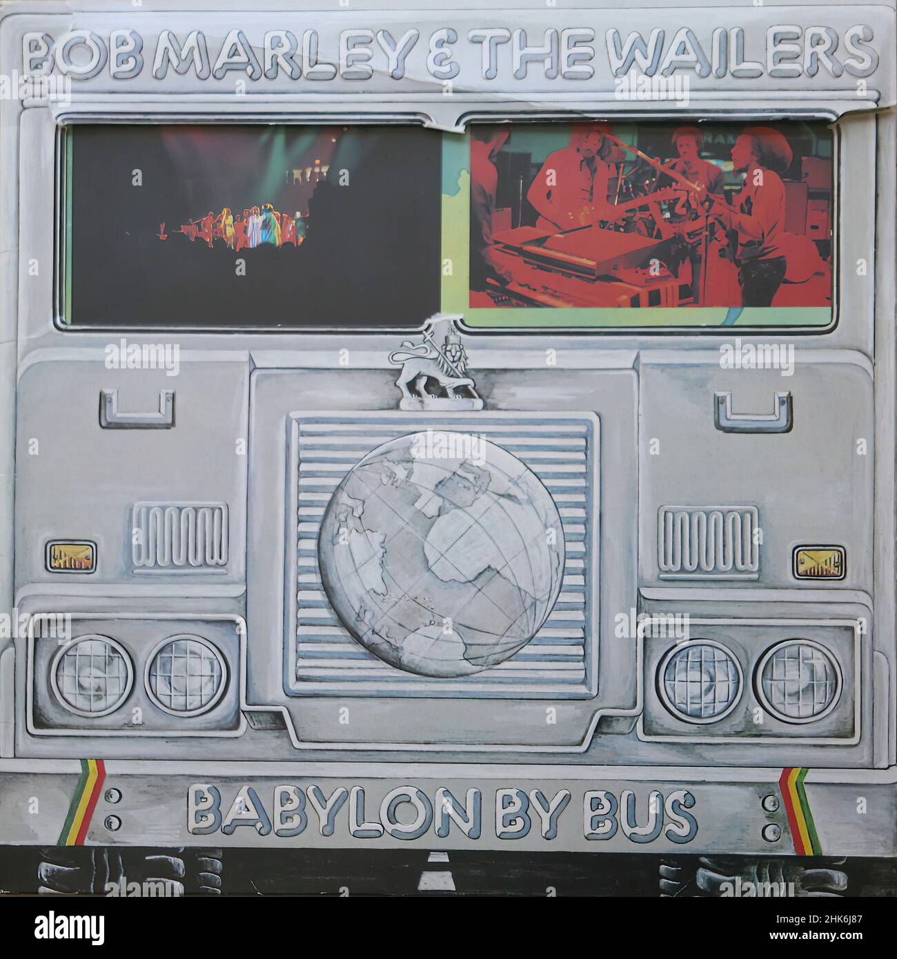 Copertina Vintage in vinile - Bob Marley & The Wailers 00005 Foto Stock