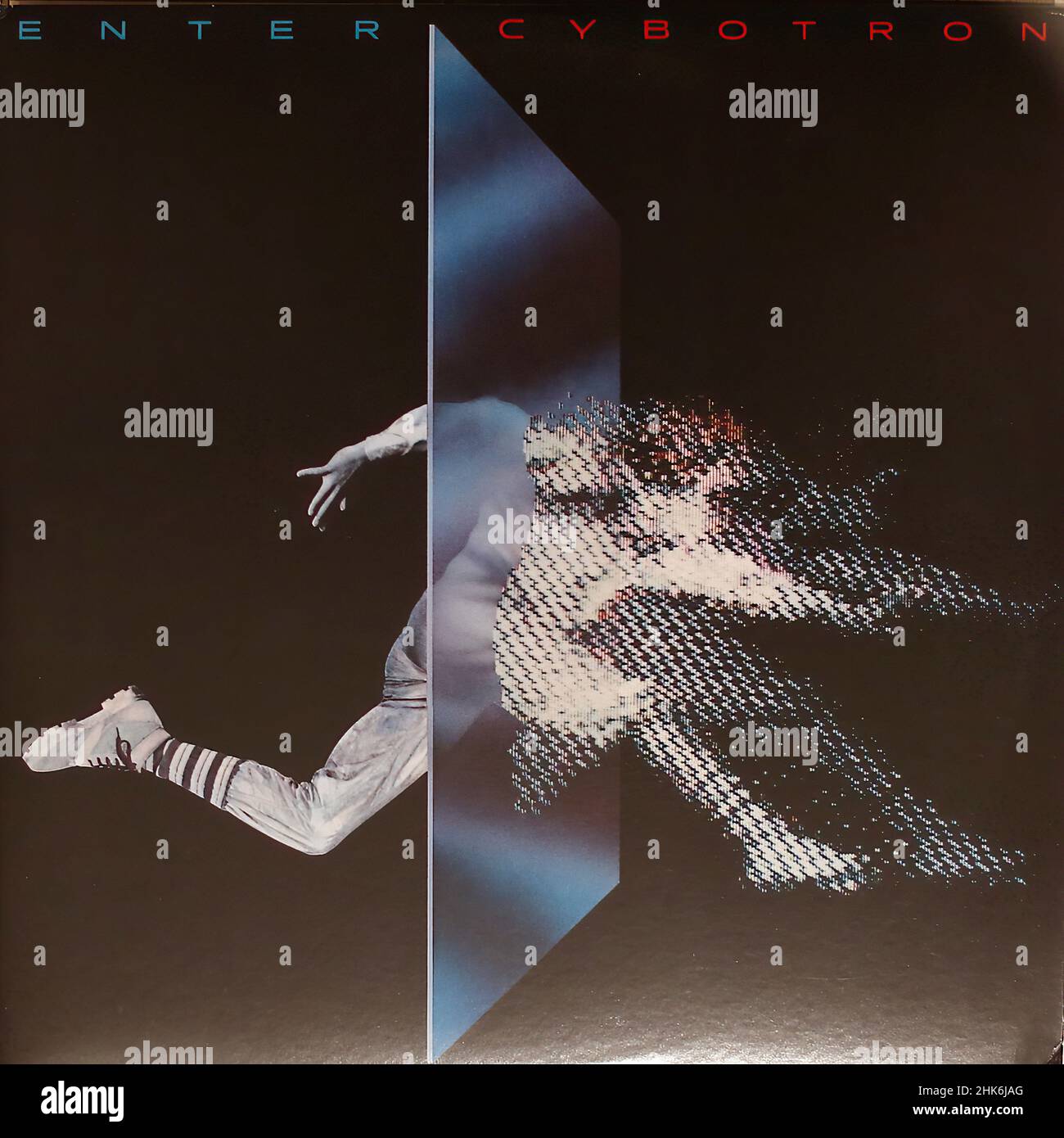 Copertina del disco in vinile vintage - Cybotron - Enter Foto Stock