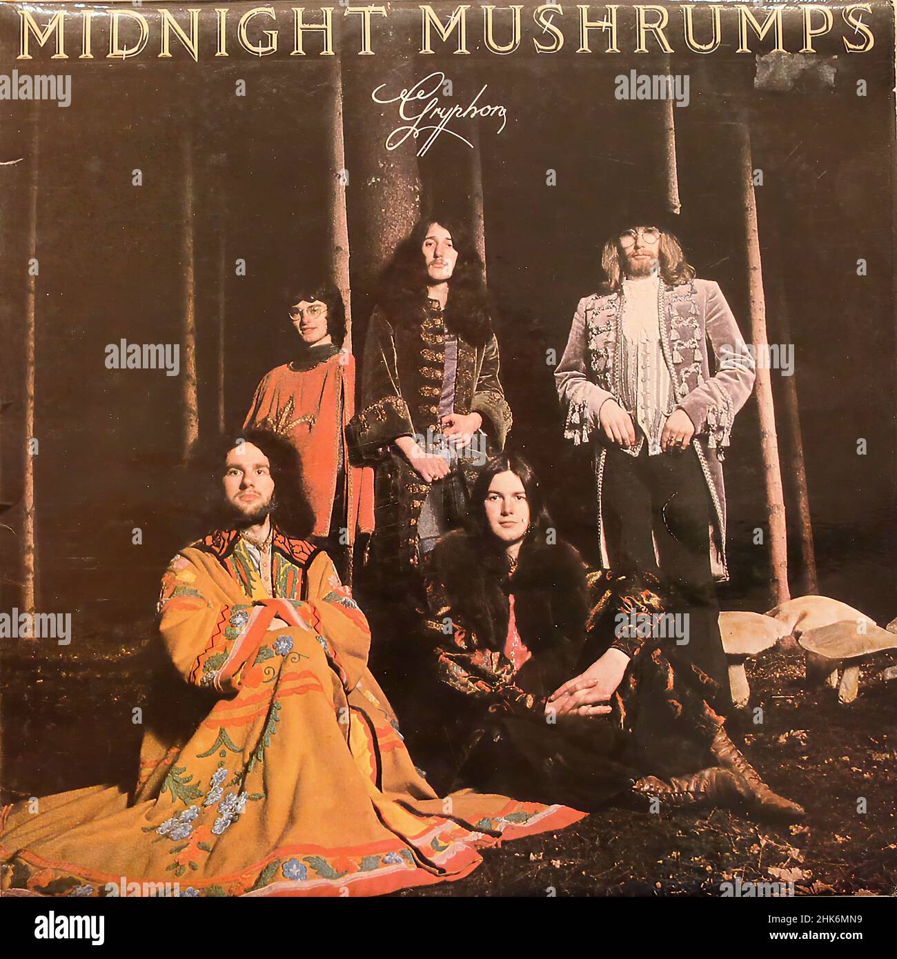Copertina del disco in vinile vintage - Gryphon 00001 Foto Stock
