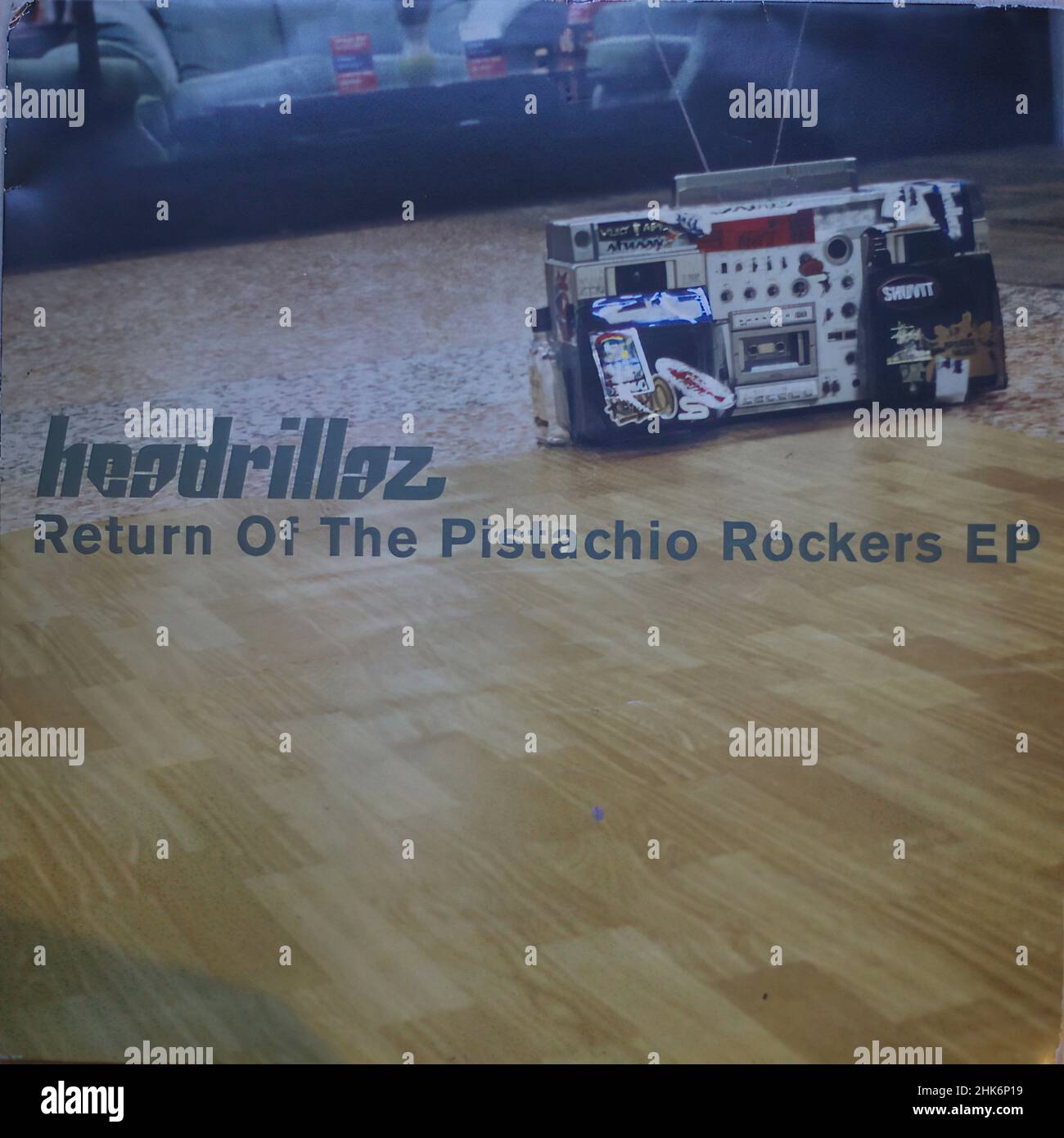 Copertina in vinile vintage - Headrillaz Foto Stock