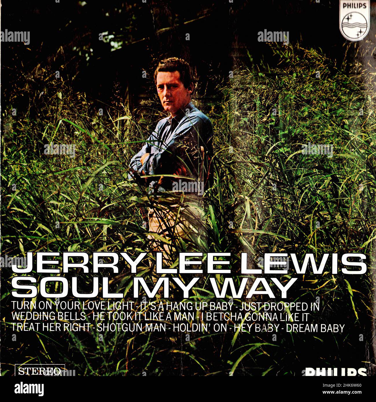 Copertina Vintage vinyl record - Lewis, Jerry Lee - Soul My Way - NL - 1967 Foto Stock